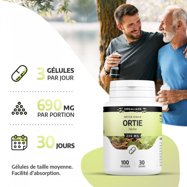 Ortie Racine - 250 mg - 200 gélules 
