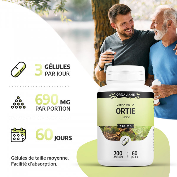 Ortie Racine - 250 mg - 200 gélules 