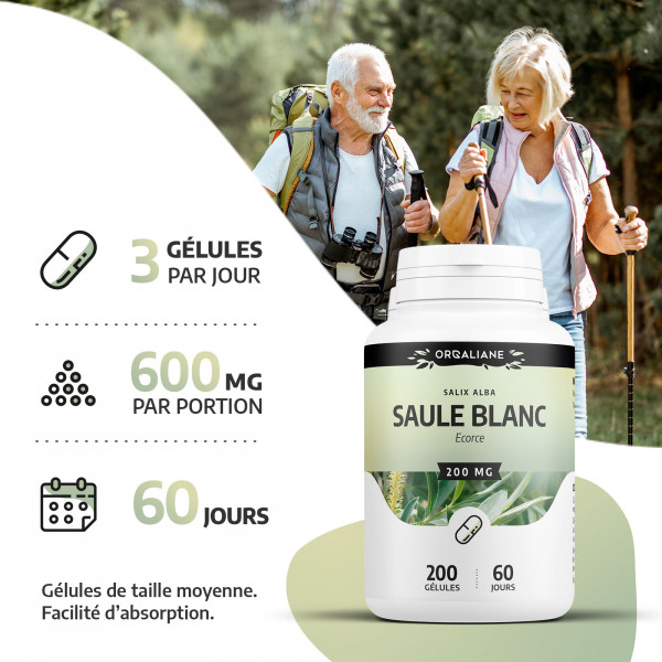Saule Blanc - 200 gélules