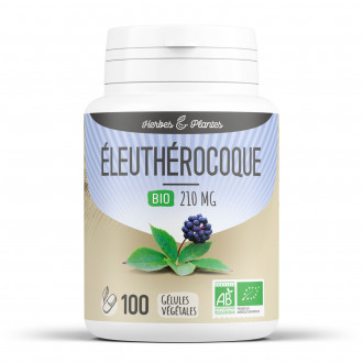 Eleuthérocoque Bio - 210 mg - Gélules végétales