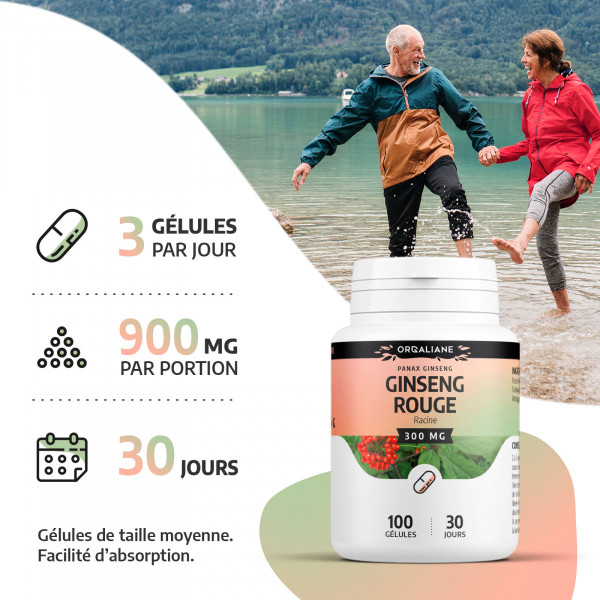 ginseng rouge 200 gélules 