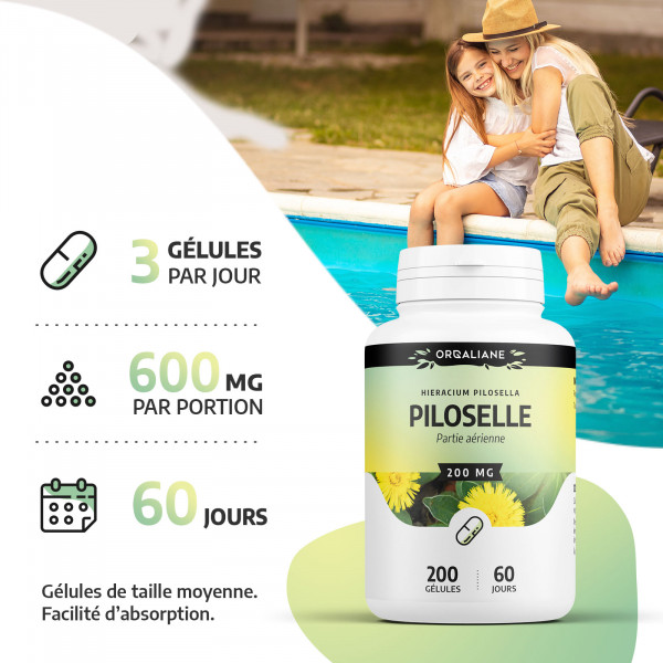 Piloselle 200 mg - Gélules