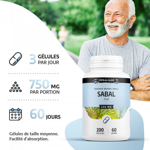Sabal 250 mg - Gélules