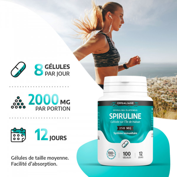 Spiruline - 200 gélules