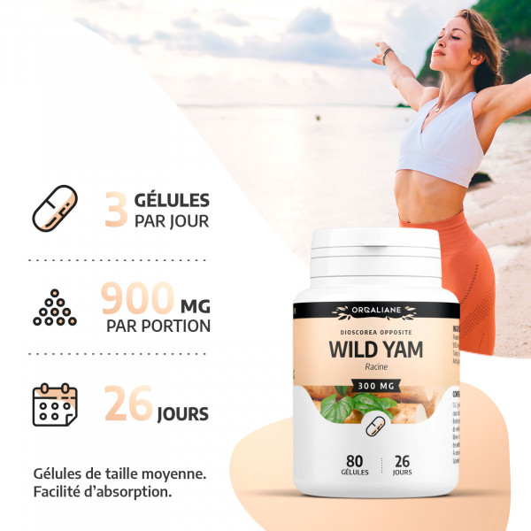 Gélules de Wild yam