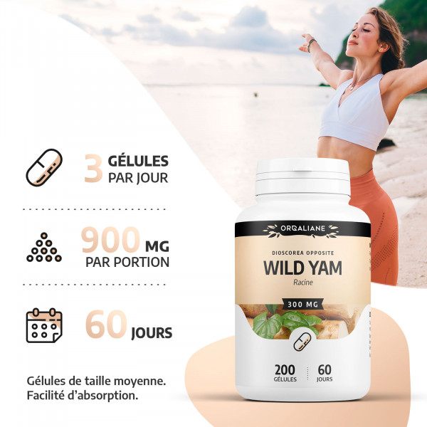 Gélules de Wild yam