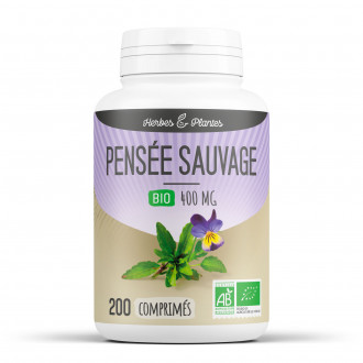 Pensée sauvage Bio - 400 mg - 200 comprimés - H&P