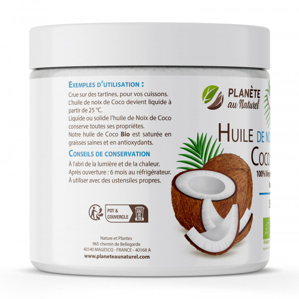 Huile de Coco Bio - 1L