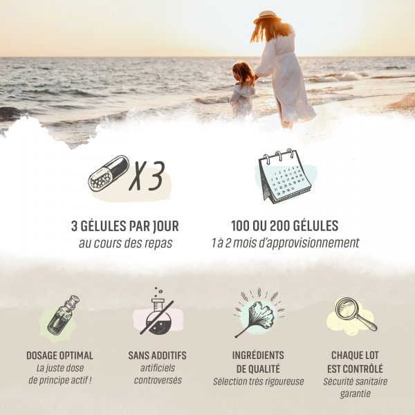 Ail bulbe Bio - 280 mg - Gélules végétales - H&P