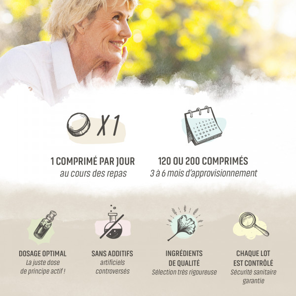 Magnésium marin + Vitamine B6 - 548 mg - comprimés - H&P