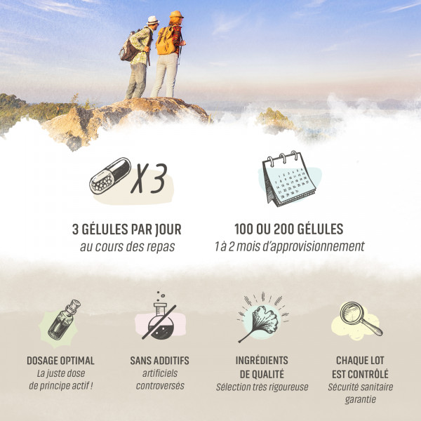 Aubier de Tilleul Bio - 220 mg - Gélules végétales