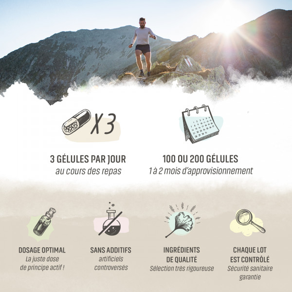 Ortie feuille Bio - 210 mg - Gélules végétales