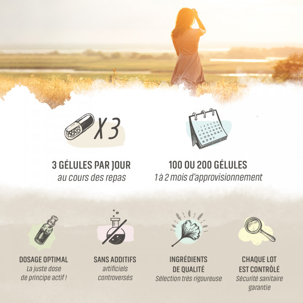 Passiflore Bio - 230 mg - Gélules végétales