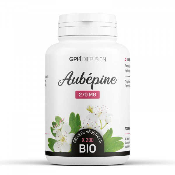 Aubépine biologique 270 mg