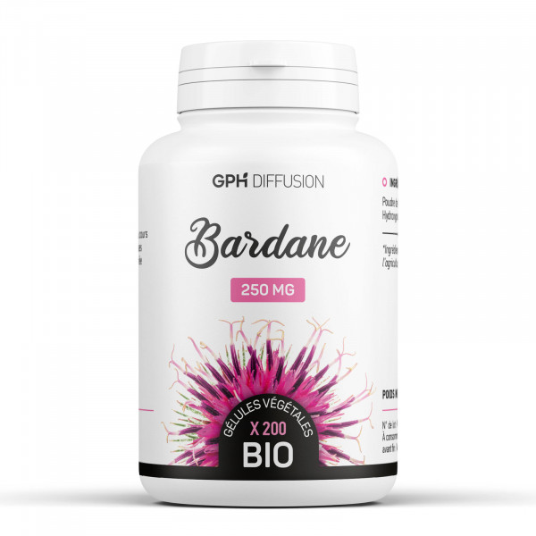 Bardane racine biologique 250 mg