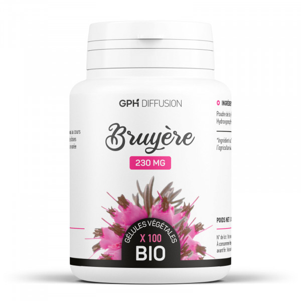 Bruyère Bio 230 mg - 200 gélules végétales