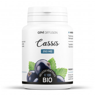Cassis feuille biologique 250 mg