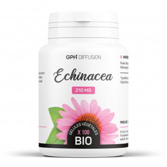 Echinacéa Bio 210 mg - 200 gélules Végétales
