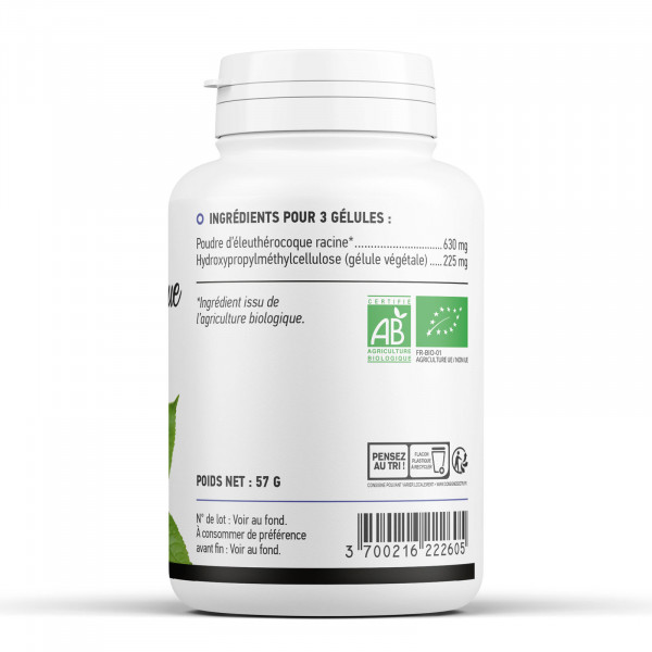 Eleutherocoque Bio 210mg 200 gelules vegetales