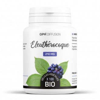 Eleutherocoque Bio 210mg 200 gelules vegetales