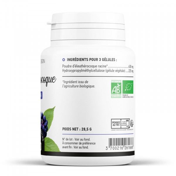 Eleutherocoque Bio 210mg 200 gelules vegetales