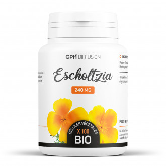 Escholtzia Bio 240mg - 200 gélules végétales