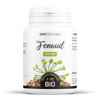 Fenouil Bio 300mg - 200 gélules végétales