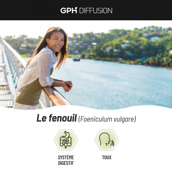 Fenouil Bio 300mg - 200 gélules végétales