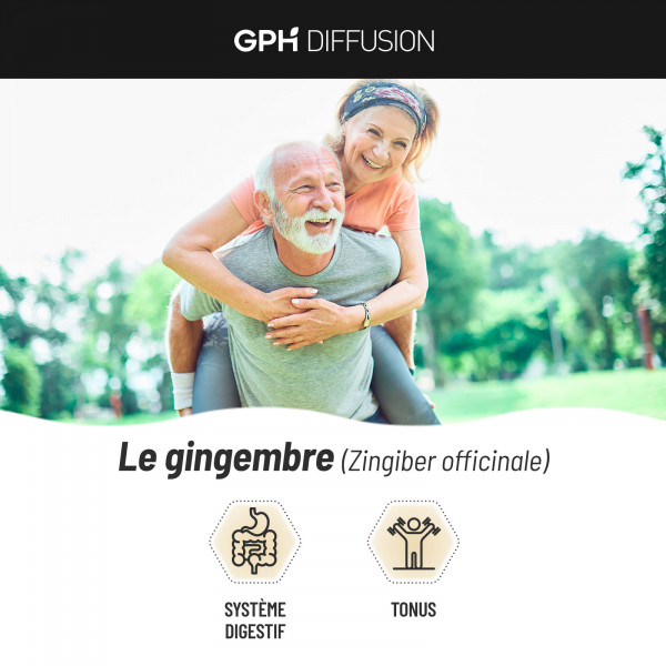 Gingembre Bio 250mg 200 gelules vegetales
