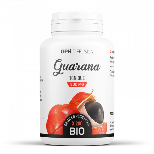 Guarana biologique 300 mg