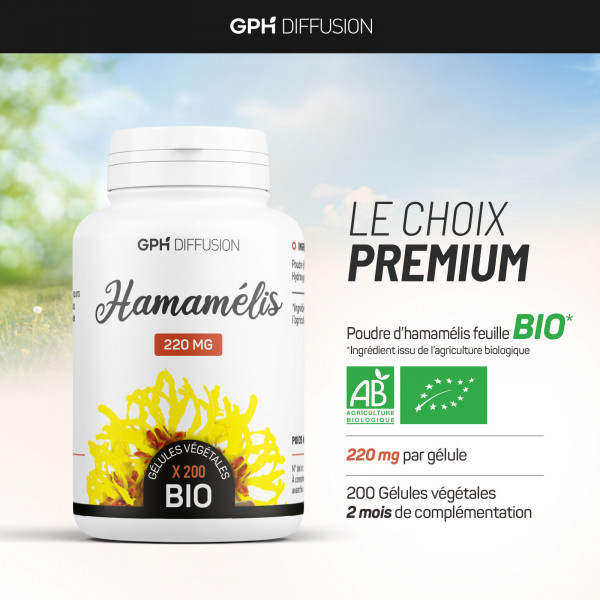 Gélules hamamélis