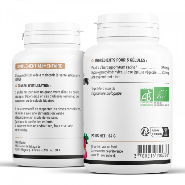 Harpagophytum Bio en gélules