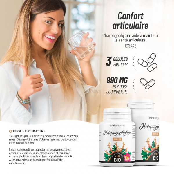 Harpagophytum Bio en gélules