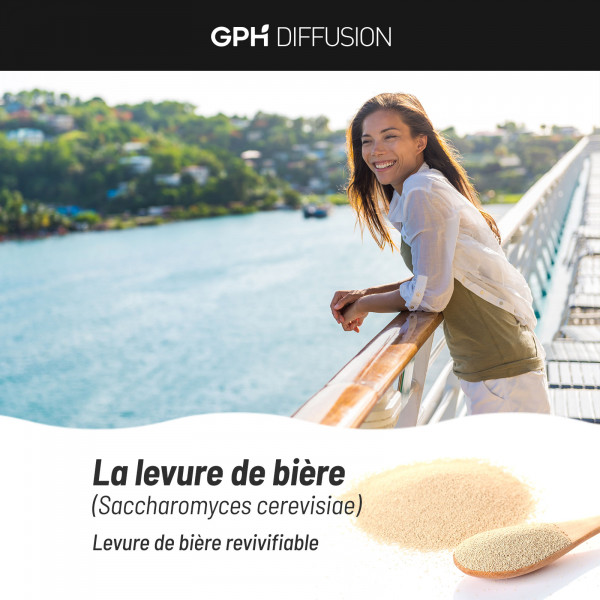 Levure de bière biologique 320mg - 200 gélules végétales