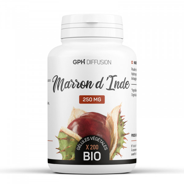 Marron d'Inde biologique 250 mg