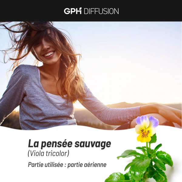 Pensée sauvage bio 200 gelules végétales à 220mg
