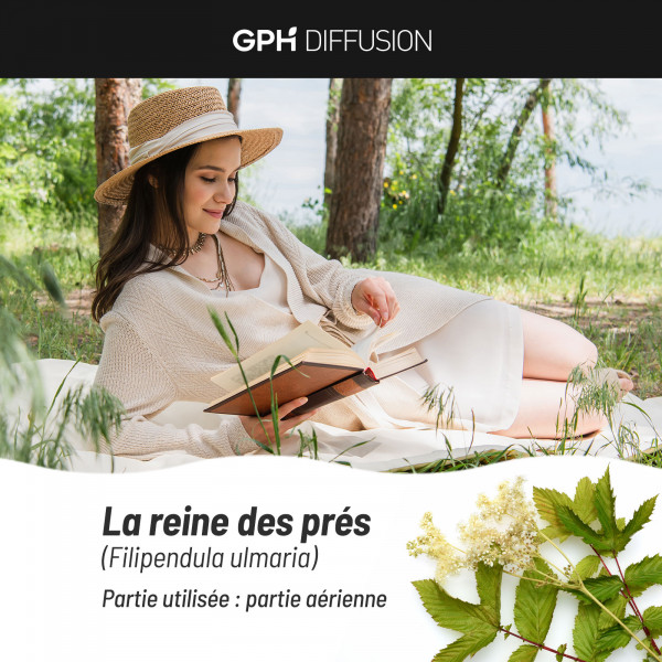 Reine des Prés Bio - 215 mg - 200 gélules végétales