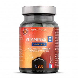 Vitamine B Complexe - 200 comprimés