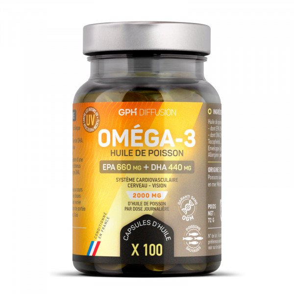 Oméga 3 - 500 mg - Capsules