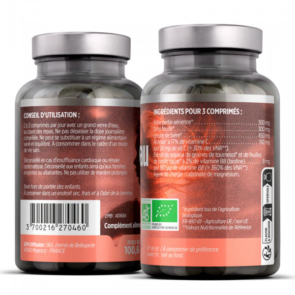 Cheveux / Peau Bio - 403mg
