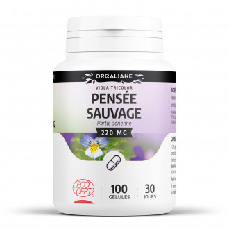 Pensée Sauvage Ecocert 220 mg - gélules