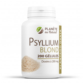 Psyllium Blond Téguments - 220mg - 200 gélules