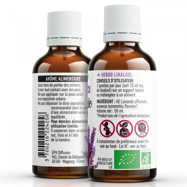 Huile Essentielle de Lavande officinale Bio
