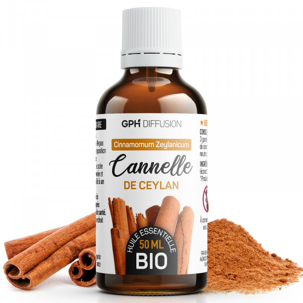 Huile Essentielle de Cannelle de Ceylan Bio