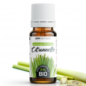 Huile Essentielle de Citronnelle Bio