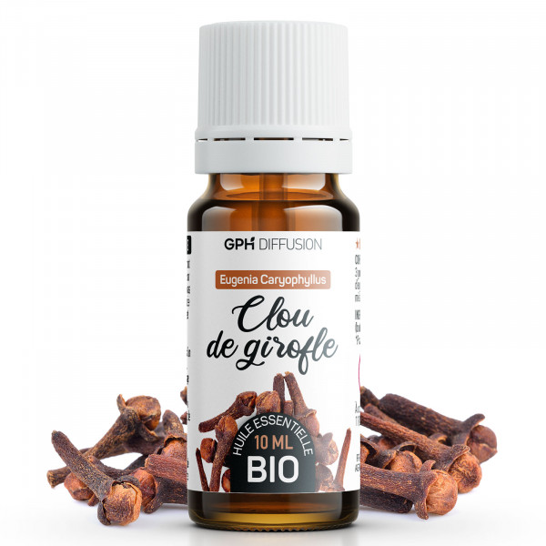 Huile Essentielle de Clou de Girofle Bio