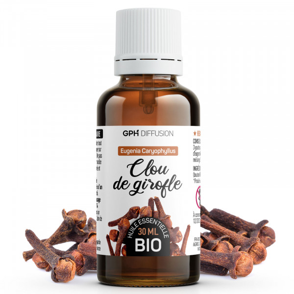 Huile Essentielle de Clou de Girofle Bio