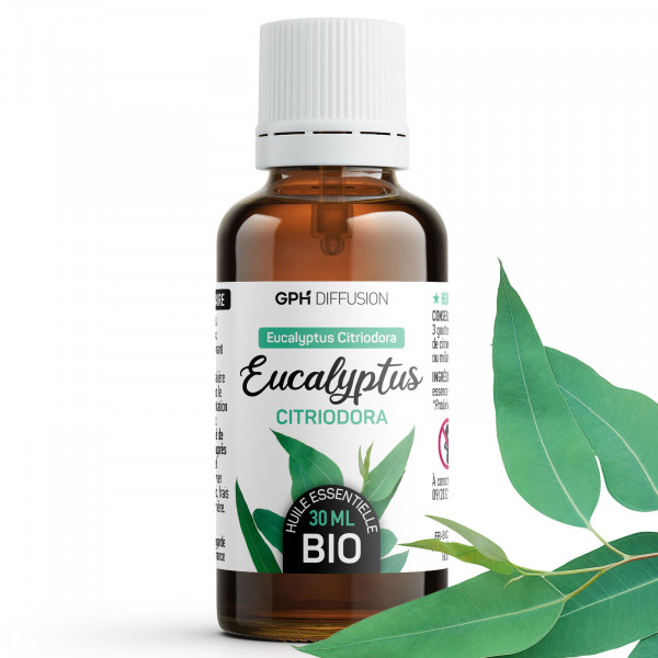 Huile Essentielle d'Eucalyptus Citriodora Bio
