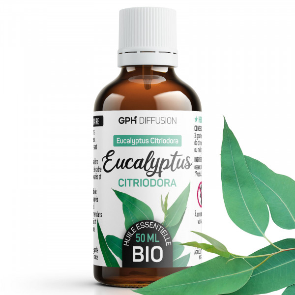 Huile Essentielle d'Eucalyptus Citriodora Bio