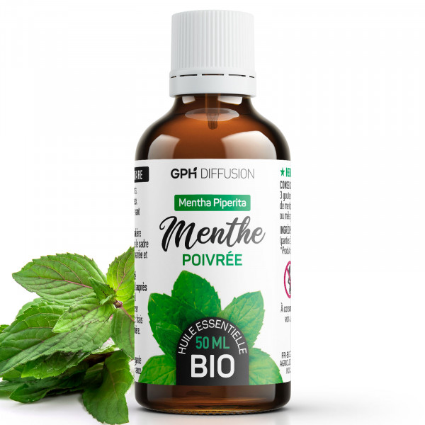 Huile Essentielle de Menthe Poivrée Bio